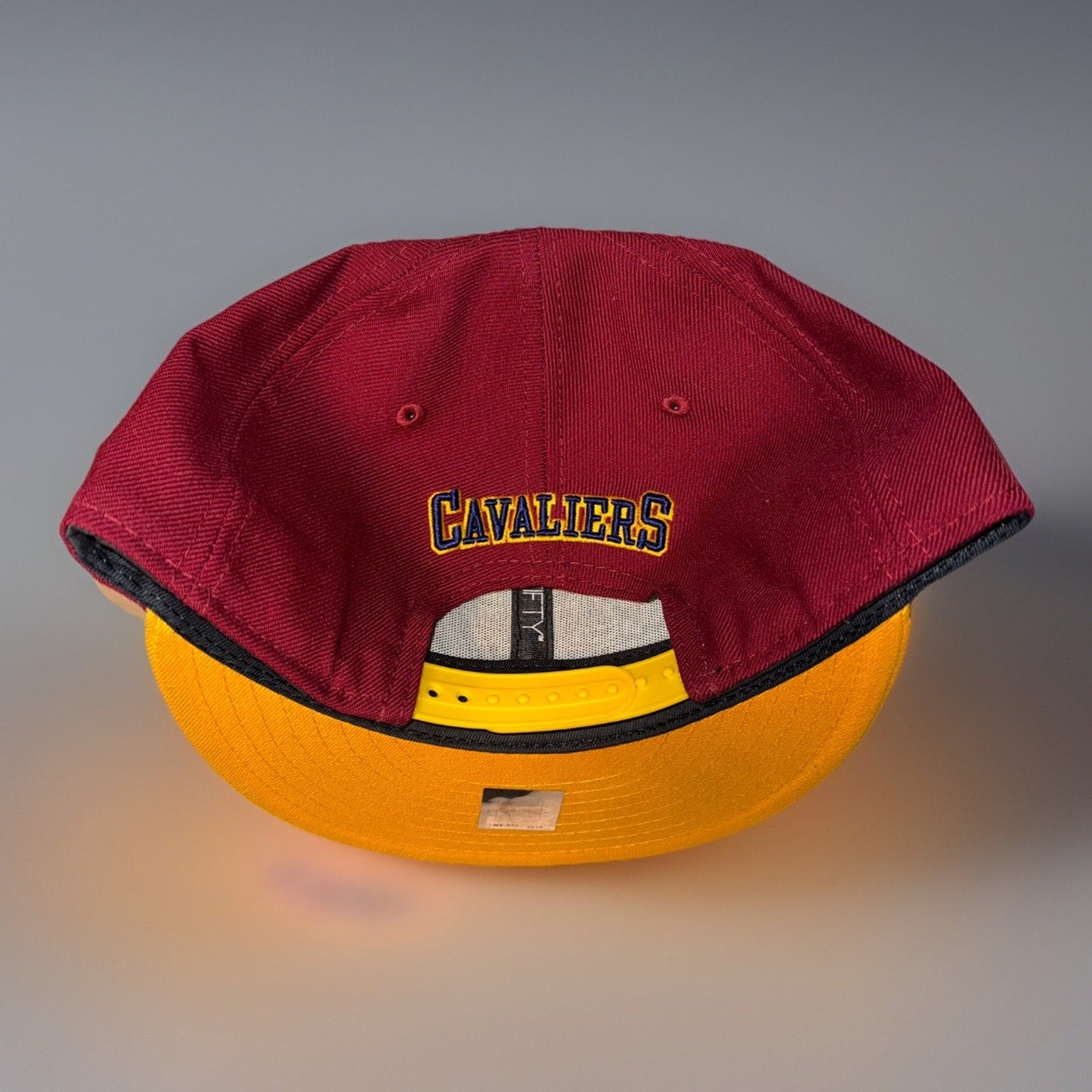 Cleveland Cavaliers New Era 9FIFTY Snapback Hat NBA Cavs Maroon Gold Cap