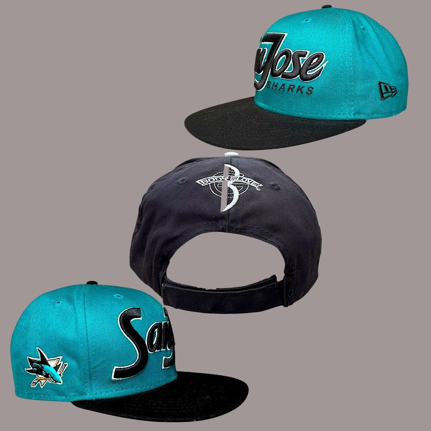 Hat Bundle Deal 3 Caps Trucker Snapback Mixed Sports Streetwear Lot