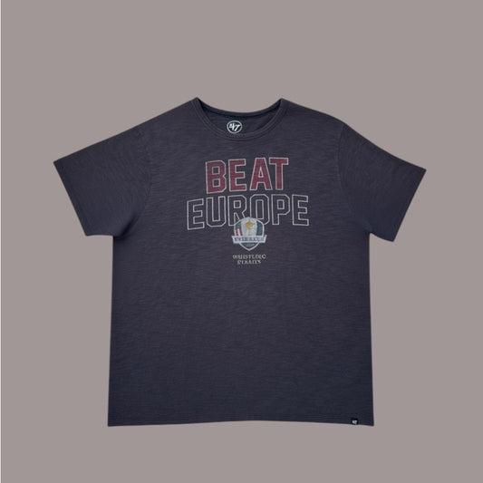 Ryder Cup 2020 “Beat Europe” T-Shirt Whistling Straits ‘47 Brand Gray XXL