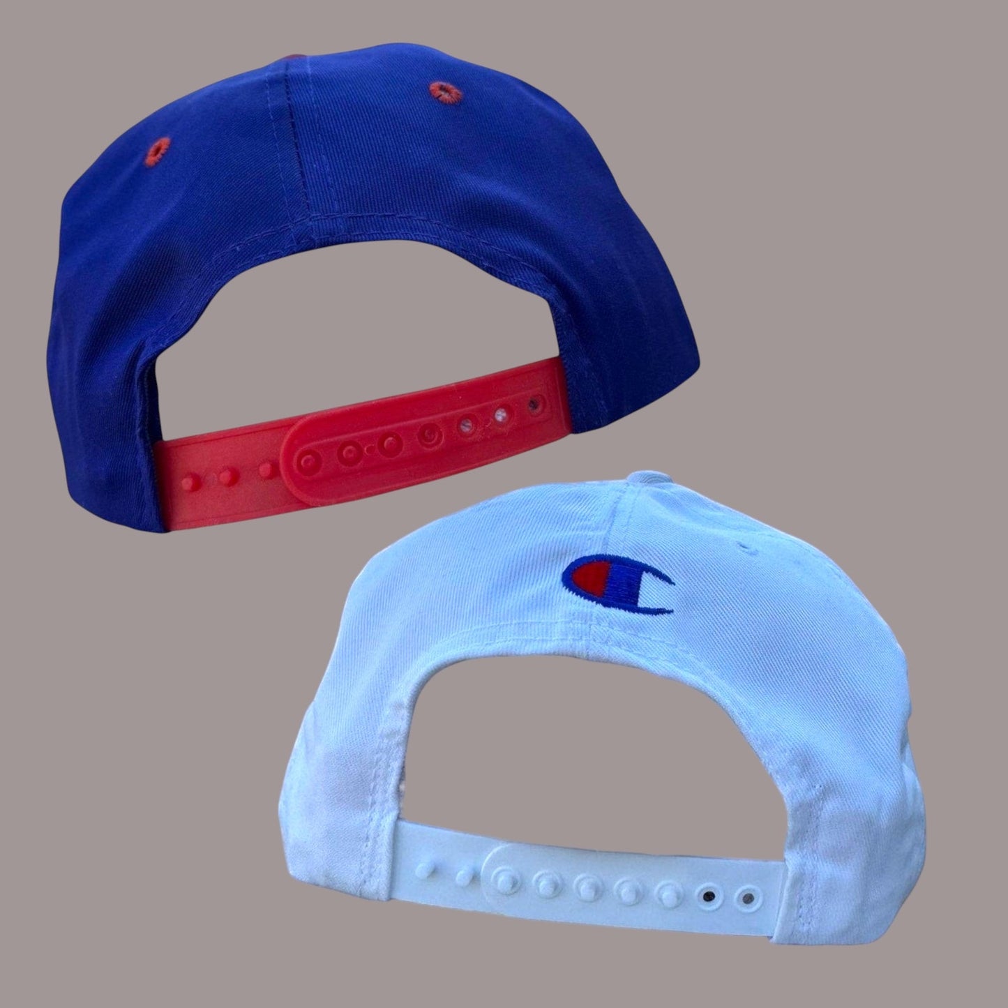 Vintage Snapback Hat Bundle Suns Champion Streetwear Caps Lot of 2