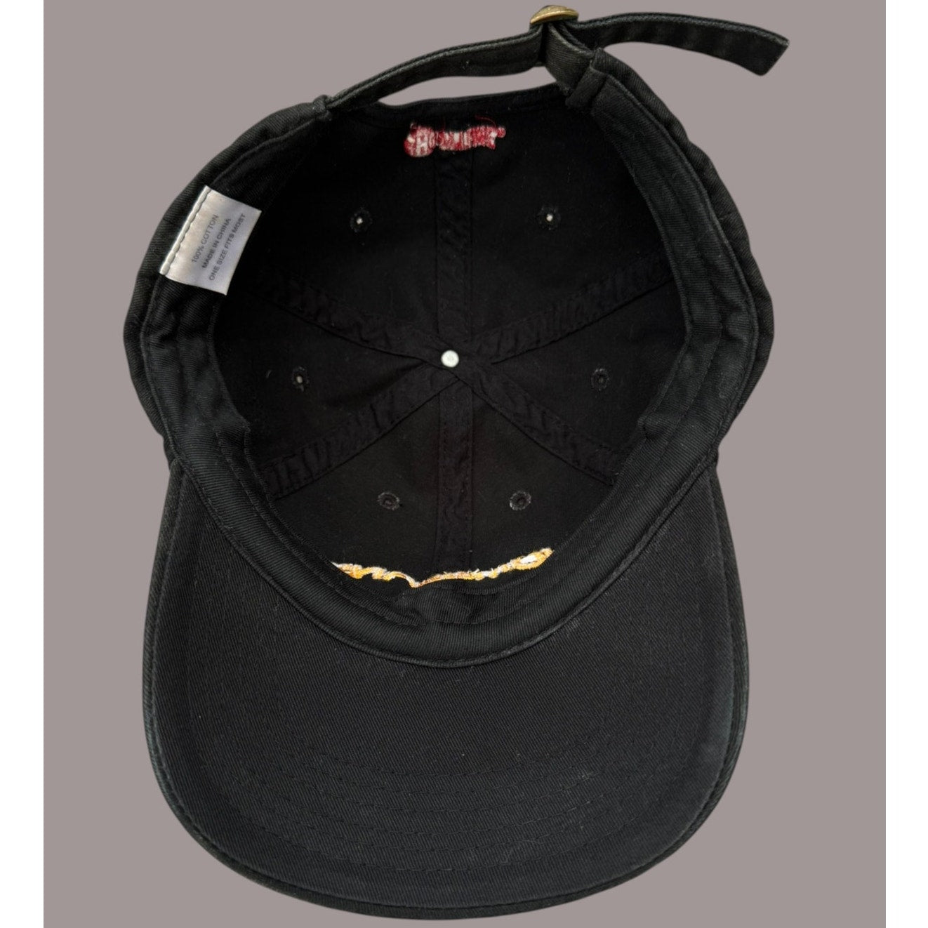 Homeland Showtime Strapback Hat Black Yellow Logo Dad Cap TV Show