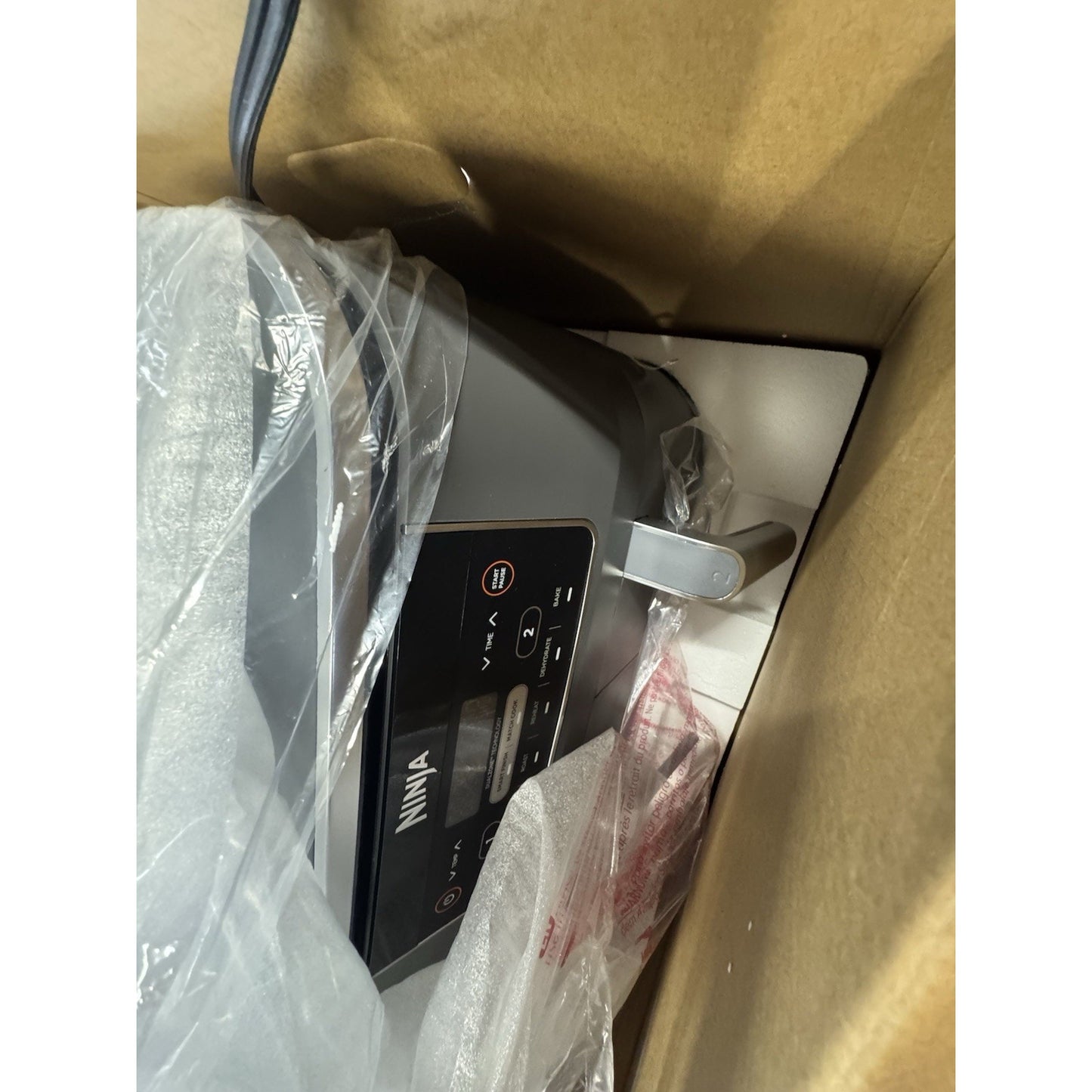 Ninja Foodi DZ201 8-Qt 2-Basket DualZone Technology Air Fryer NEW Open Box