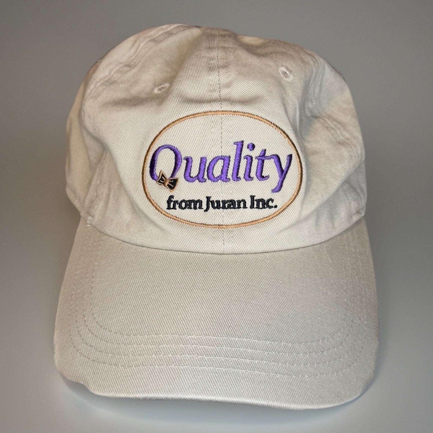 Vintage Juran Inc Quality Adjustable Hat Tan Strapback Cap