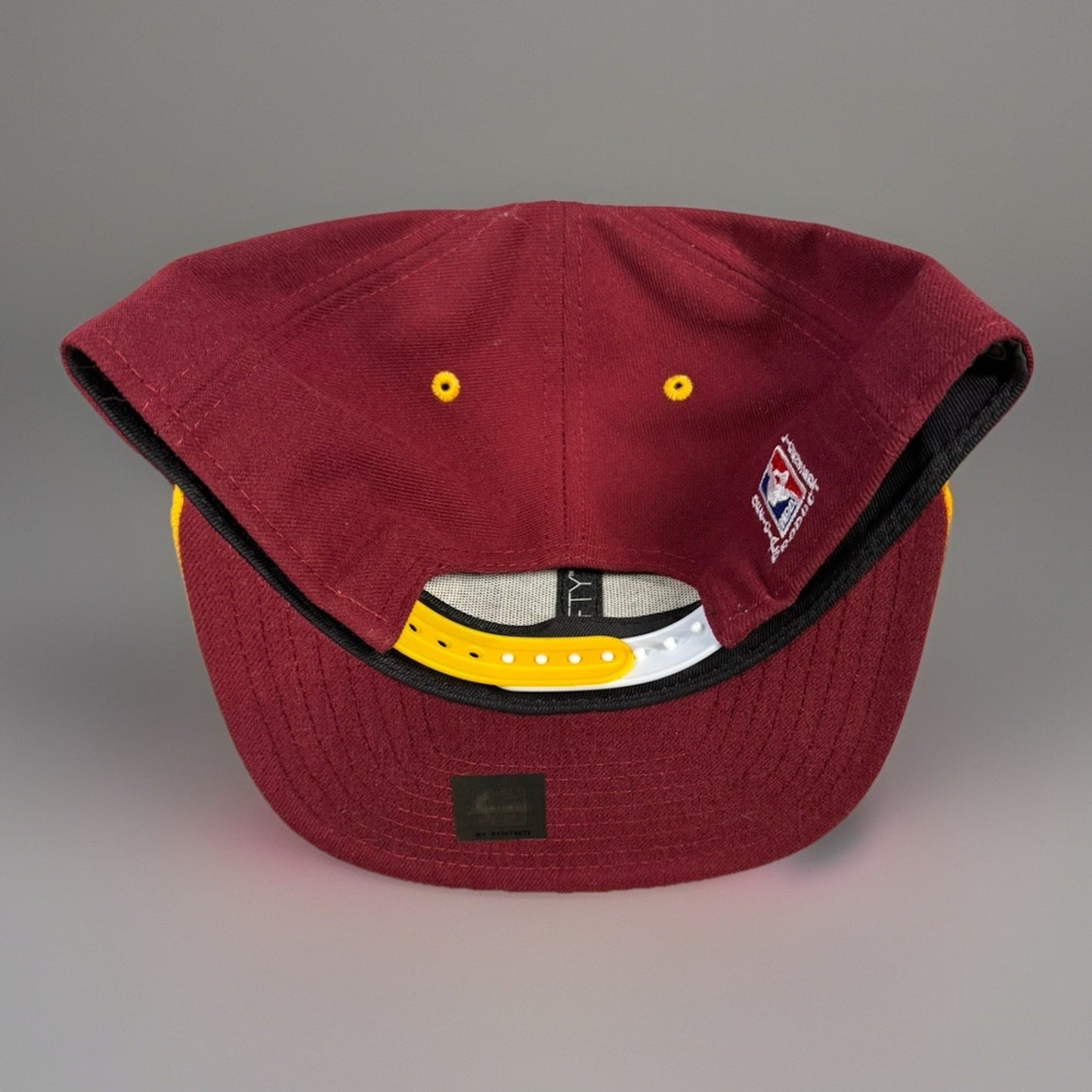 Cleveland Cavaliers NewEra 9Fifty Snapback Hat NBA Basketball Maroon and Gold