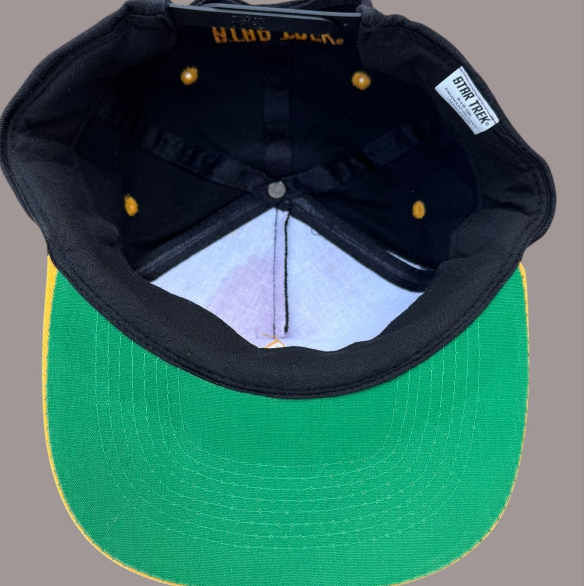 Vintage Star Trek Snapback Hat DS9 Deep Space Nine Logo Cap