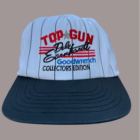 Vintage Dale Earnhardt Top Gun Goodwrench Snapback Hat NASCAR