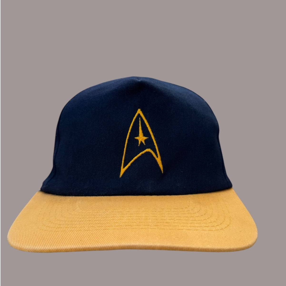 Vintage Star Trek Snapback Hat DS9 Deep Space Nine Logo Cap