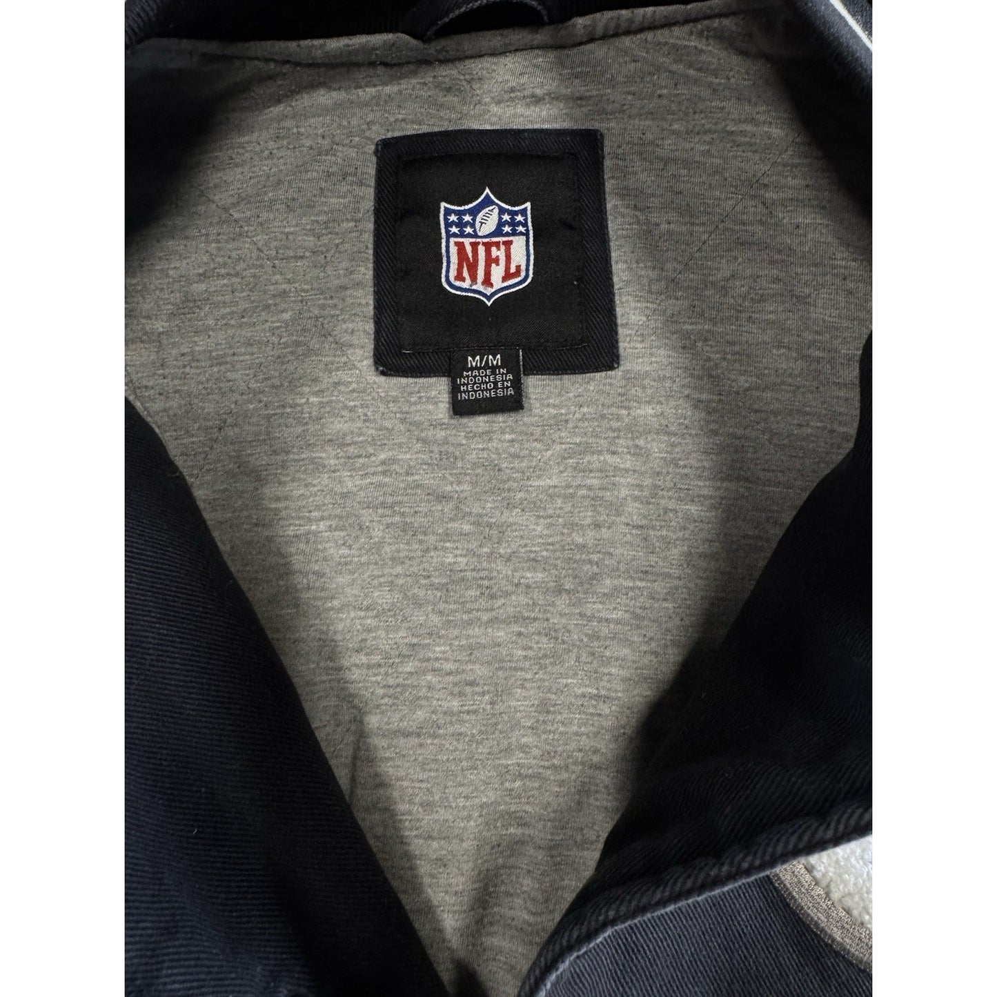 Pittsburgh Steelers NFL Varsity Jacket Mens Black Gold Vintage Snap Button