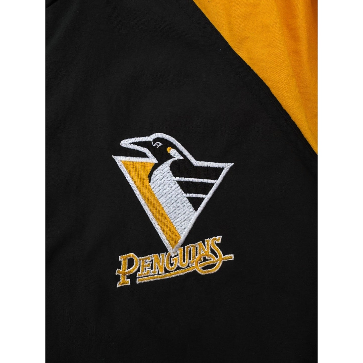 Vintage Starter Pittsburgh Penguins Jacket NHL Center Ice Large
