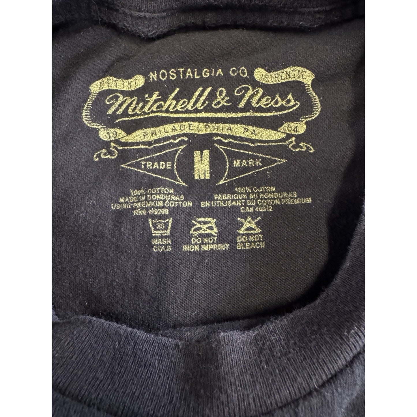 Dennis Rodman ChicagoBulls Mitchell&Ness Hardwood Classics NBA1997 TShirt Mens M