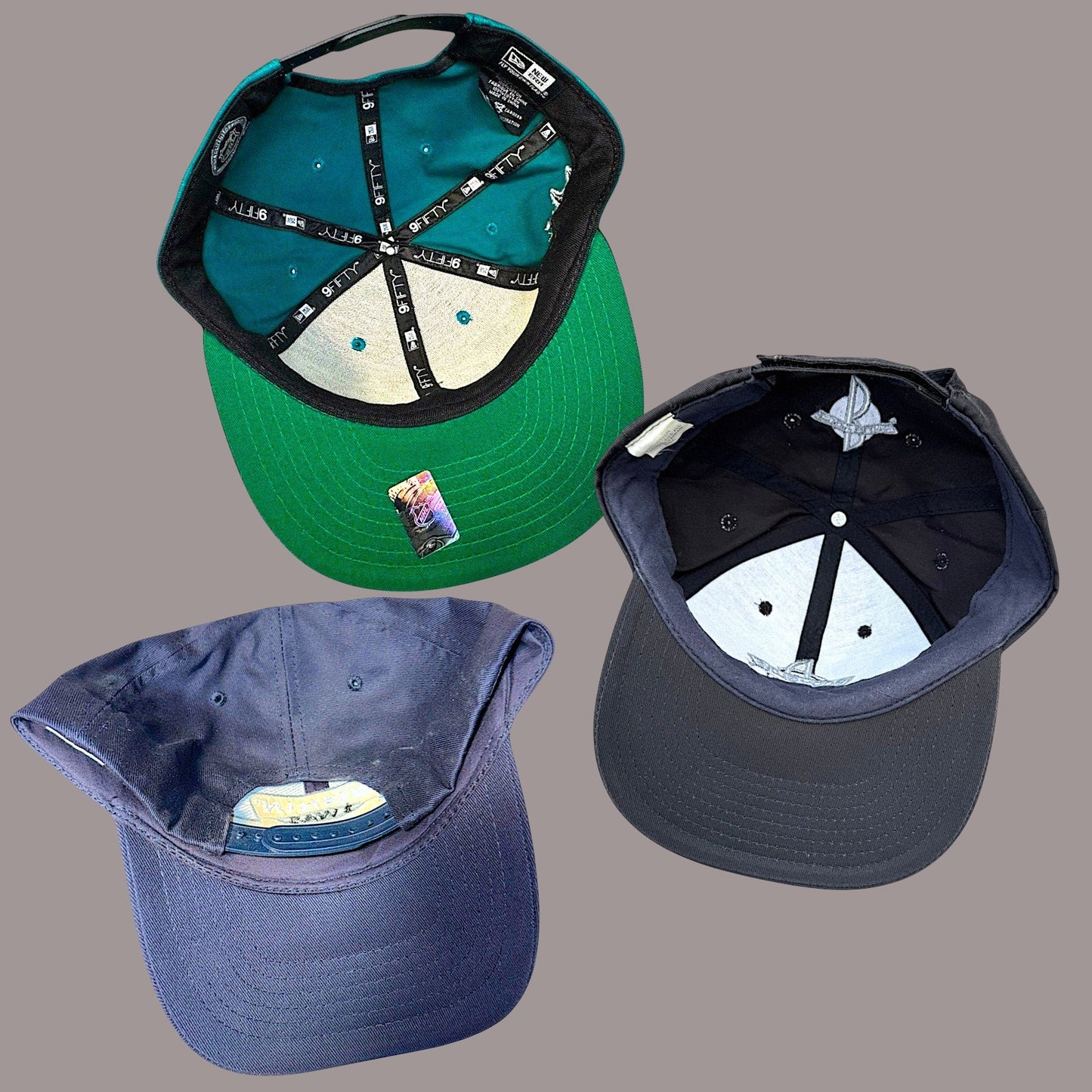 Hat Bundle Deal 3 Caps Trucker Snapback Mixed Sports Streetwear Lot