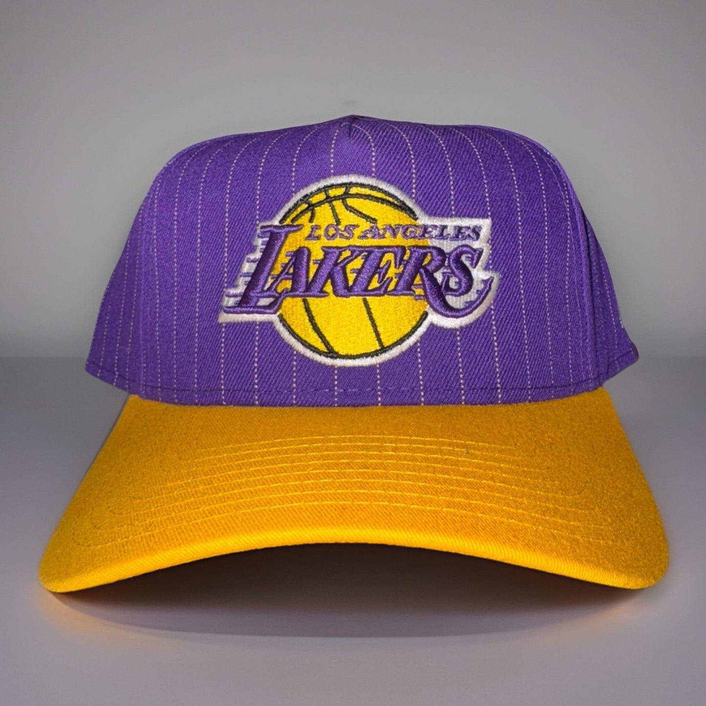 Los Angeles Lakers NewEra 9Fifty Snapback Hat NBA Basketball Purple and Gold