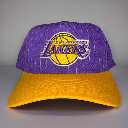 Los Angeles Lakers NewEra 9Fifty Snapback Hat NBA Basketball Purple and Gold